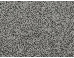 Tmavosivá rohová pohovka z textílie buklé (ľavý roh/s leňoškou) Leonore – Bobochic Paris