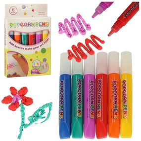 KIK Kouzelné fixy Magic Marker projekt 3D popcorn efekt