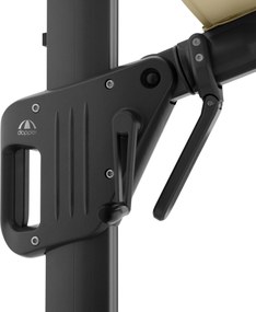 Doppler LIFE 300 x 400 cm – výkyvný záhradný slnečník s bočnou tyčou