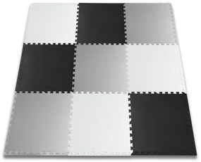 Ricokids veľká šachovnicová penová podložka na puzzle 180x180cm 9ks