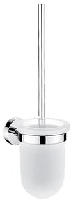 NIMCO UN 13094WN-26 - Nástenná WC štetka UNIX matné sklo/lesklý chróm