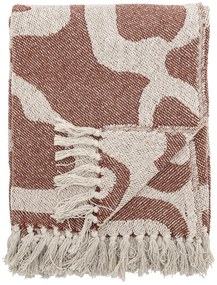 Bloomingville Prehoz z recyklovanej bavlny Salobre Brown 130 x 160 cm