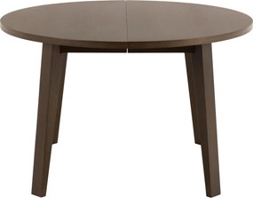 XXXLutz JEDÁLENSKÝ STÔL, tmavohnedá, 120-220/120/75 cm P & B - Stoly - 001749063801