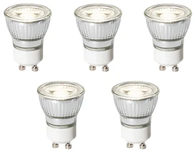 Sada 5 stmievateľných LED žiaroviek GU10 35 mm 4 W 230 lm 4000 K
