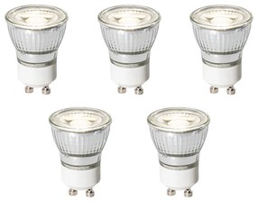 Sada 5 stmievateľných LED žiaroviek GU10 35 mm 4W 230 lm 4000K