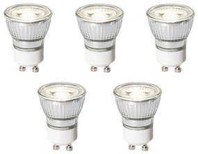 Sada 5 stmievateľných LED žiaroviek GU10 35 mm 4 W 230 lm 4000 K