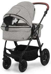 Kombinovaný kočík Kinderkraft 3v1 XMOOV - Grey