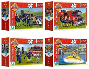 54205 TREFL Mini puzzle - Fireman Sam - sada 4ks