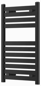 Gamma Artic, vykurovacie teleso 500x800 mm, 327 W, čierna matná, GMA-ARCT-8050-BK