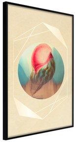 Artgeist Plagát - Seashell [Poster] Veľkosť: 30x45, Verzia: Zlatý rám s passe-partout