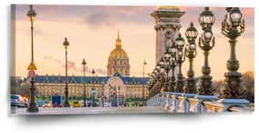 Sablio Obraz Paríž Elysejský palác - 110x50 cm