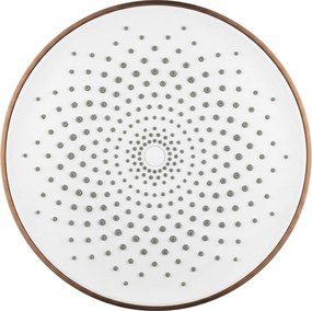 Rea Rea, okrúhla dažďová sprchová hlavica, JS-021BRG, 225mm, medná matná, REA-P0620