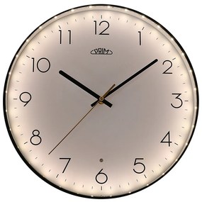 Nástenné hodiny PRIM Sense 4296.90 | Svetelný a zvukový senzor
