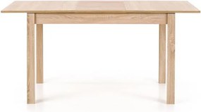 Rozkladací jedálenský stôl 118-158 cm Mauric (dub sonoma) (pre 4 6 osôb). Vlastná spoľahlivá doprava až k Vám domov. 1047995