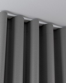 Zaves s riasením WAVE farba produktu sivá látka zapletaná, zatemňovacia