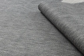 Koberec  SISAL FLAT 48663/920 antracit HLADKÝ