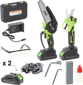 CH Záhradná akumulátorová sada - vetvová píla, nožnice