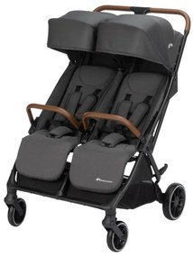 Kočík pre dvojčatá Mane MIneral Graphite