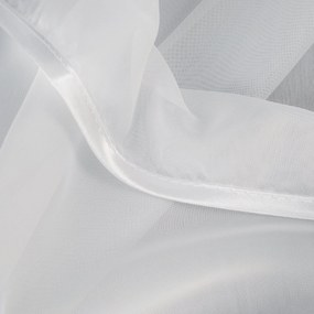 ZÁCLONA NA PÁSKE AGA3 400X145 CM BIELA