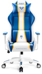 Herné kreslo Diablo X-One 2.0. Normal Size, Aqua Blue/ modrá
