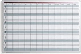 Magnetická plánovacia tabuľa MARION, ročná, 900x600 mm