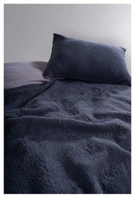 Tmavosivá súprava prikrývky a obliečky na vankúš zo žakára 180x240 cm Jacquard – Mila Home Luxury