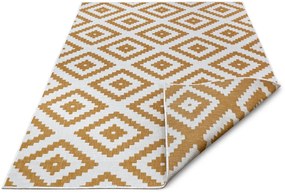 NORTHRUGS - Hanse Home koberce Kusový koberec Twin-Wendeteppiche 105794 Ochre – na von aj na doma - 240x340 cm