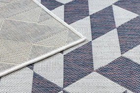 Koberec SIZAL SION geometric 22373 ecru/nebeský/rúž
