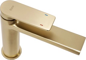 Rea Verso, umývadlová batéria h-165, zlatá matná, REA-B6555