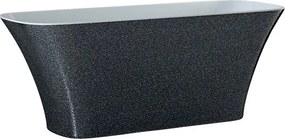 Besco Voľne stojaca vaňa z liateho mramoru Assos Glam 160x70 BESCO-Typ výpuste: Click-Clack štandard, chróm, BESCO-Rozmery: 160x70, BESCO-Farba: Biel…