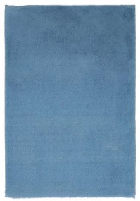 Kúpeľňový koberec 50x90 cm modrý