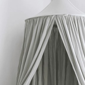 Baldachýn bavlnený púštne zelená maxi