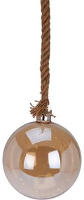 Vianočná závesná LED dekorácia Ball, 20 cm