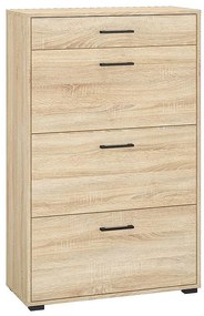 Skrinka na topánky Caro 15 dub sonoma