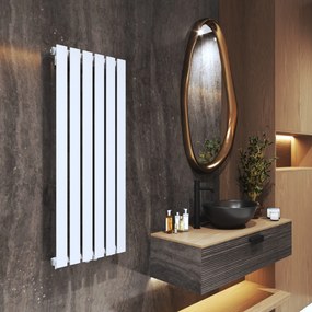 Gamma Vertical, vykurovacie teleso 450x1100 mm, 553 W, biela matná, GMA-VERT-11045-WH