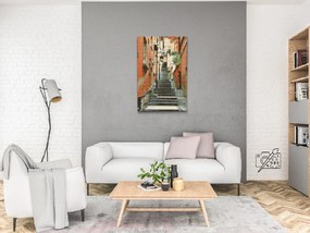 Gario Diamantové maľovanie Staré mesto, Varšava ulička Rozmery: 40 x 60 cm, Rámovanie: Iba zrolované plátno, Diamanty: Okrúhle