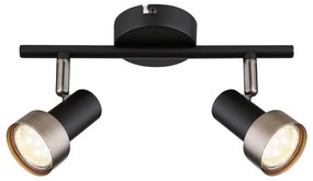 Rabalux 73012 - Stropné bodové svietidlo KONRAD 2xGU10/50W/230V