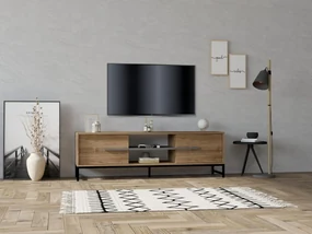 TV stolík/skrinka Valobe 1 (orech) . Akcia -17%. Vlastná spoľahlivá doprava až k Vám domov. 1095427