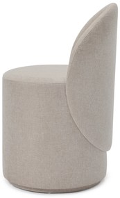 Otočná taburetka s chrbtovou opierkou