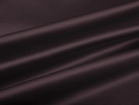 Biante Saténový záves LUX-019 Čokoládovo hnedý 140x150 cm