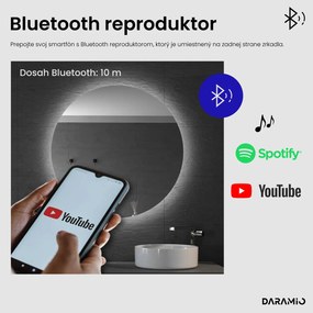 Okrúhle zrkadlo s LED svetlom E4