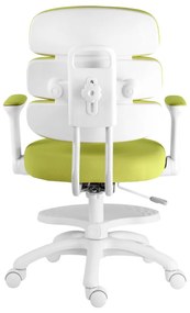 Detská rastúca stolička Neoseat KIDDY THREE — látka, zelená