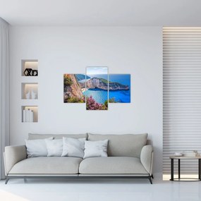 Obraz - Pláž Navagio, Grécko (90x60 cm)
