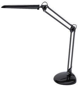 TOP-LIGHT Stolová LED lampa na pracovný stôl OFFICE LED C, čierna