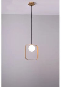 Luster na lanku TULA 1xG9/28W/230V hranatý zlatá