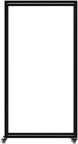 Stojan na drevo Hilta 25x80x150 cm - čierna