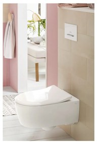 Villeroy & Boch Avento Combi-Pack - SET Závesné WC + sedátko SlimSeat SoftClosing, alpská biela 5656RS01