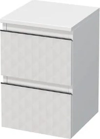 Kúpeľňová skrinka nízka SAT Cube Way 32,5x51x33 cm biela mat CUBE3DN322ZBP