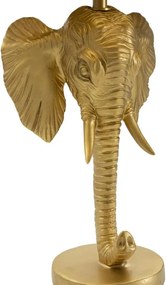Stolná lampa Elephant 59 cm čierno-zlatá