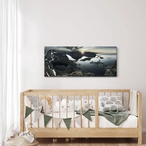 Obraz - Nórske pohorie (120x50 cm)